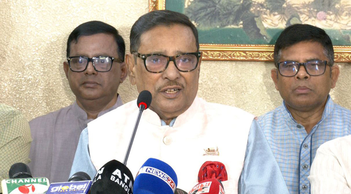 কিছু জায়গায় যানজট হলেও কোথাও কোনো সমস্যা নেই : ওবায়দুল কাদের